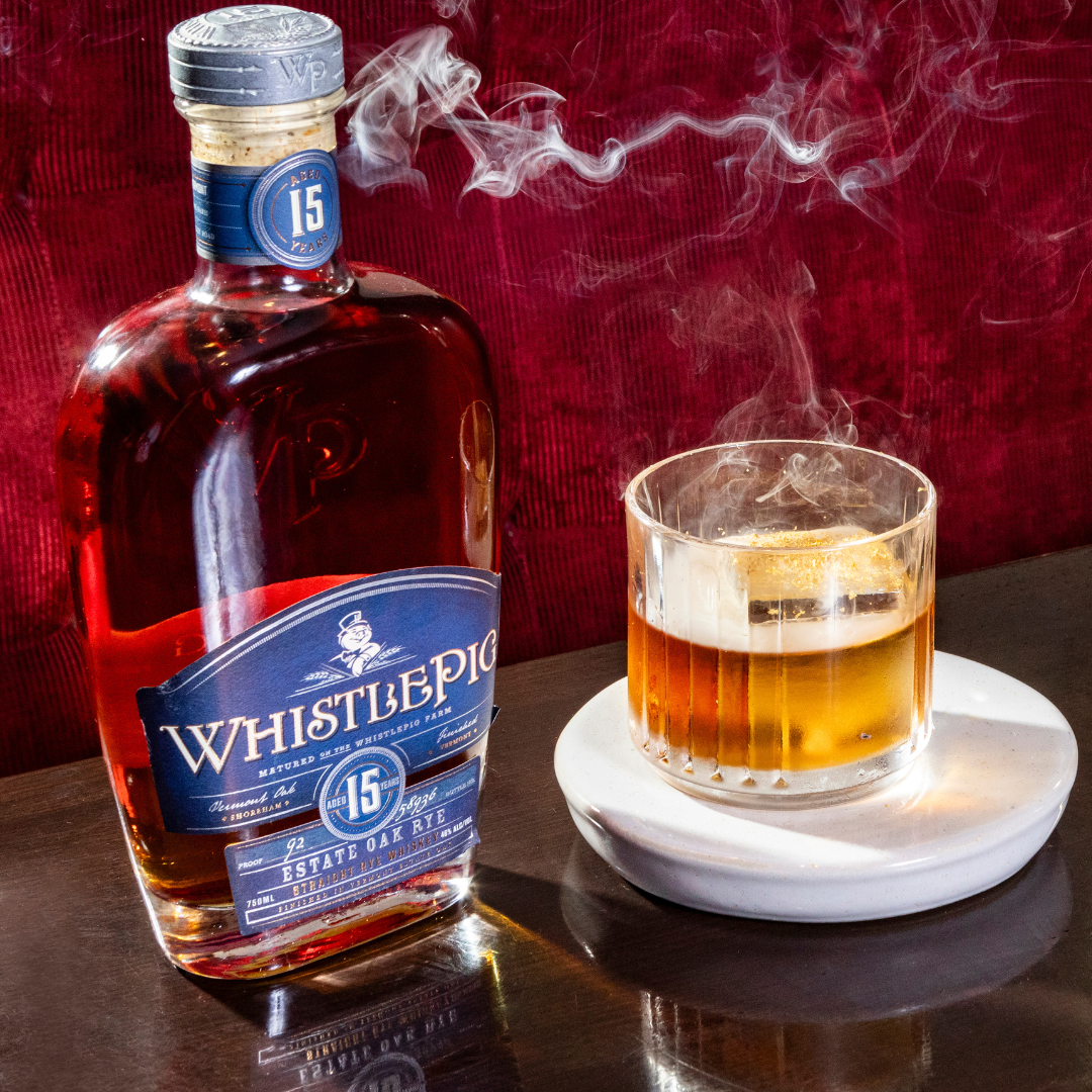 cocktail with smoke